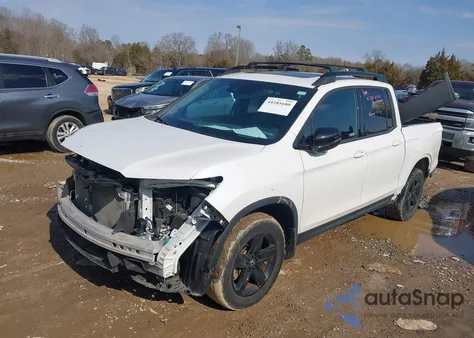 2023 Honda Ridgeline Black Edition z USA, uszkodzony, nr VIN 5FPYK3F86PB052652